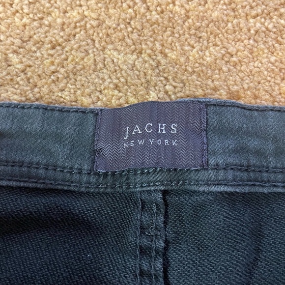 JACHS New York Army Green Men’s Straight Jeans Size 36/32 - Picture 4 of 6